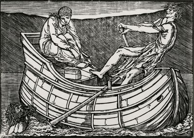 La Cabeza Levantándose de Edward Coley (after) Burne Jones