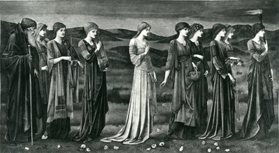 La Boda de Psique de Edward Coley (after) Burne Jones