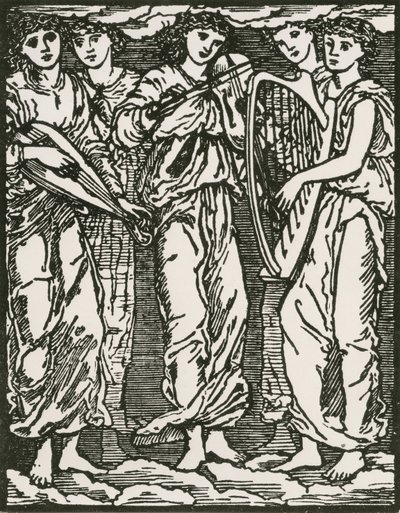 Sin título de Edward Coley (after) Burne Jones