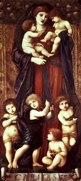 Caridad de Edward Coley Burne Jones