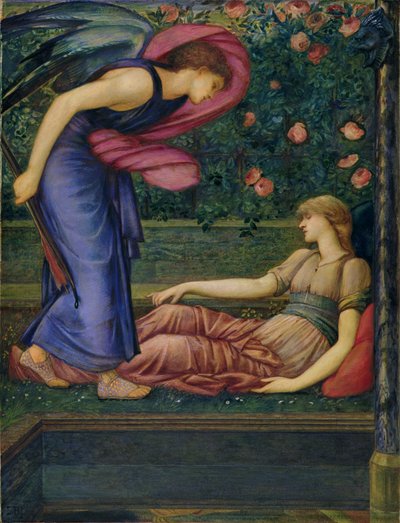 Cupido y Psique de Edward Coley Burne Jones