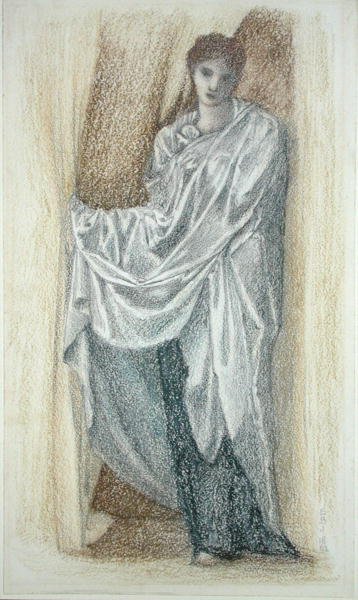 Estudio de Figura de Edward Coley Burne Jones