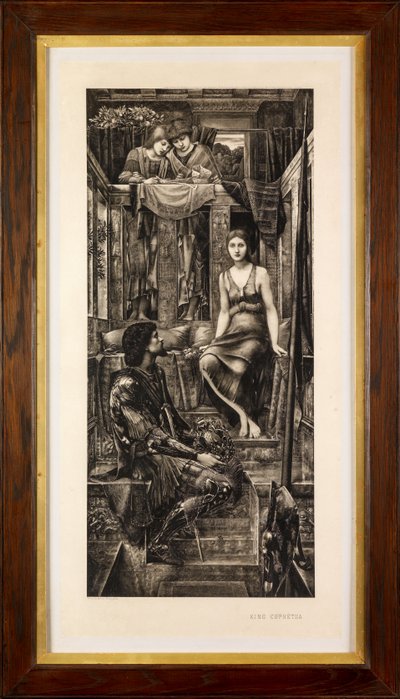 El rey Cophetua y la mendiga de Edward Burne Jones