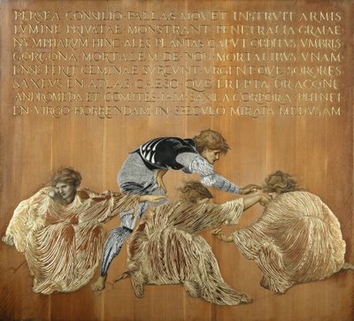Perseo y las Graias de Edward Coley Burne Jones