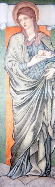 Santa Dorotea de Edward Coley Burne Jones