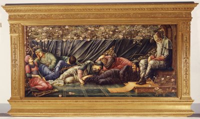 La Rosa de Briar: La Cámara del Consejo de Edward Coley Burne Jones