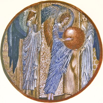 El libro de las flores: IX. Puerta dorada de Edward Coley Burne Jones