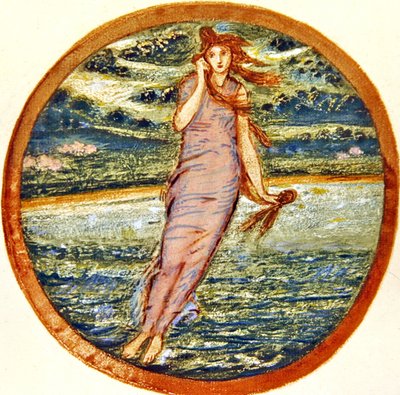 El libro de las flores: XXVI. Maravilla del mundo de Edward Coley Burne Jones