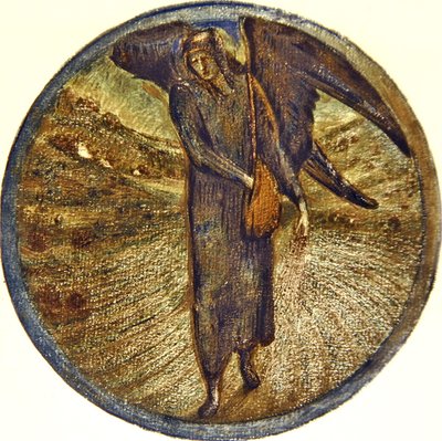 El libro de las flores: XXXIII. Semilla de luna más amarga de Edward Coley Burne Jones