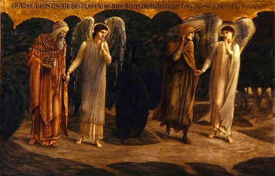 El rey y el pastor de Edward Coley Burne Jones