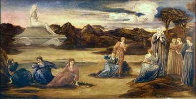 El paso de Venus, c.1875 de Edward Coley Burne Jones
