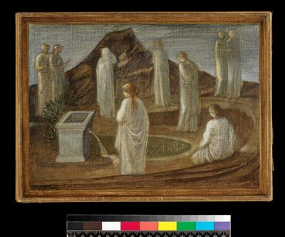 Un sueño de nueve musas de Edward Burne Jones