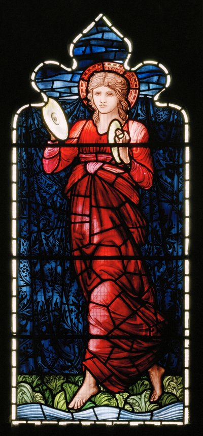 Ashton Under Lyne, Iglesia Congregacional de Albion, Miriam, 1896 de Edward Burne Jones