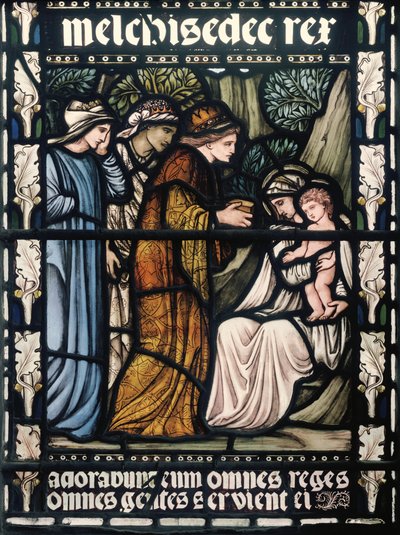 La Adoración de los Magos de Edward Burne Jones