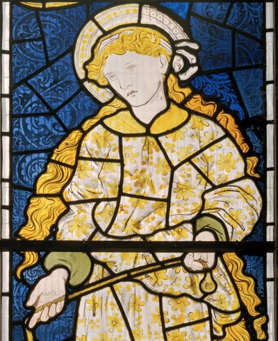 Biscester, Morris, Marshall, Faulkner & Co, Edward Burne-Jones, Caridad, 1866 de Edward Burne Jones