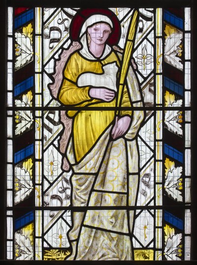Cambridge, All Saints, Santa Inés, 1866 de Edward Burne Jones
