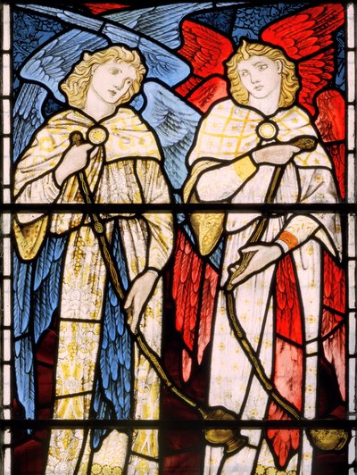 Ángeles incensarios, 1869 de Edward Burne Jones