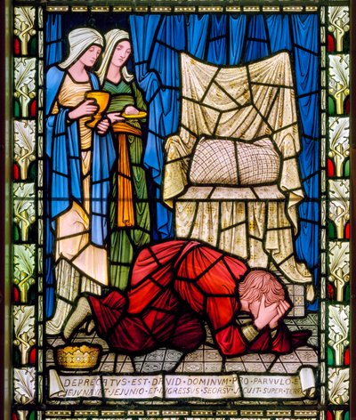 David Lamentando, c.1896 de Edward Coley Burne Jones
