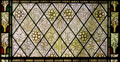 Detalle de una vidriera, c.1896 de Edward Coley Burne Jones