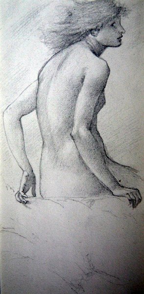 Hada de la Colina de Edward Burne Jones