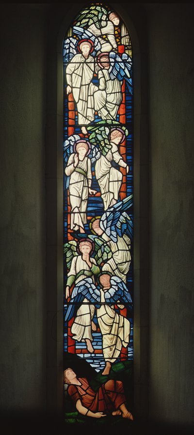 La escalera de Jacob de Edward Burne Jones