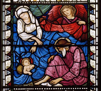 Kirkcaldy Old Kirk, La Natividad, 1886 de Edward Burne Jones