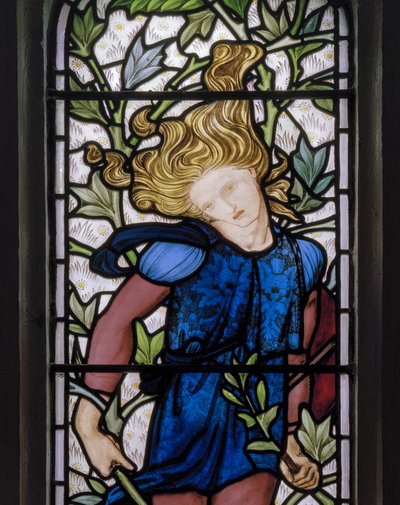 Absalón (detalle) de Edward Burne Jones