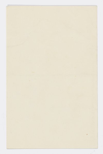Carta a la nieta del artista Angela Thirkell de Edward Burne Jones