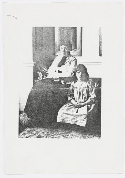 Carta a la nieta del artista Angela Thirkell de Edward Burne Jones