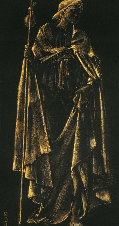 Ángel ministrante de Edward Burne Jones