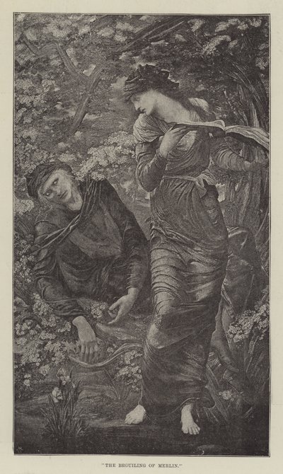 El Sr. Burne-Jones, ARA, en la Nueva Galería de Edward Burne Jones