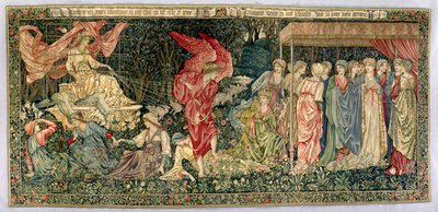 El Paso de Venus, diseñado en 1901 y tejido en 1926 de Edward Burne Jones