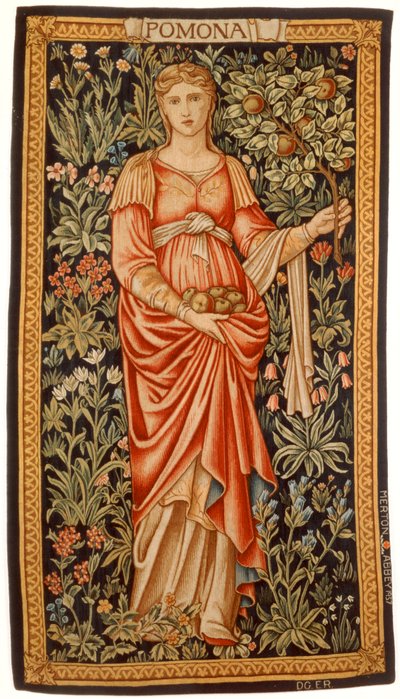 Pomona, Morris & Co. Merton Abbey, 1884 de Edward Burne Jones