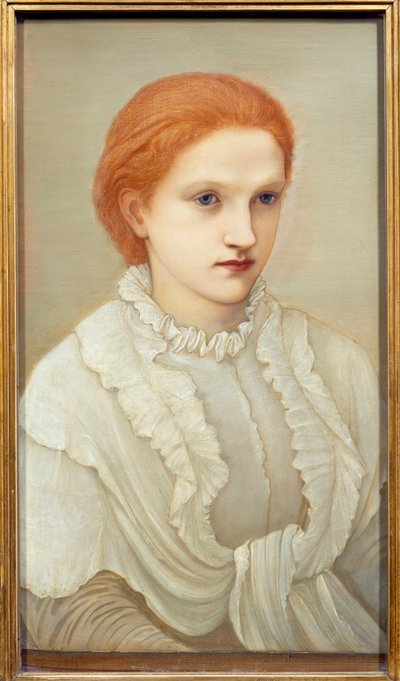Retrato de la sufragista Lady Frances Balfour de Edward Burne Jones