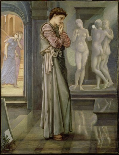 Pigmalión y la imagen: El corazón desea, 1868 de Edward Burne Jones