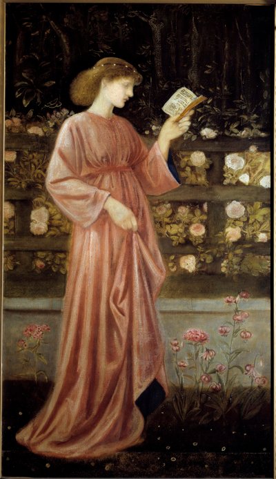 Representación de la Princesa Sabra, hija del Rey de Edward Burne Jones