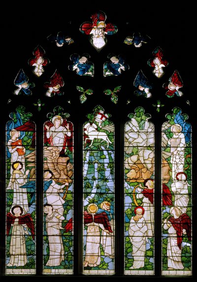 Ríos del Paraíso, 1875 de Edward Burne Jones