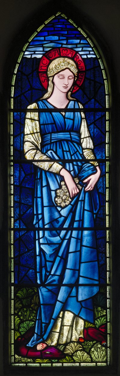 Rottingdean, St Margaret, Santa Margarita, 1894 de Edward Burne Jones