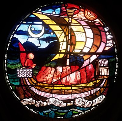 Barco de Almas (detalle) de Edward Burne Jones