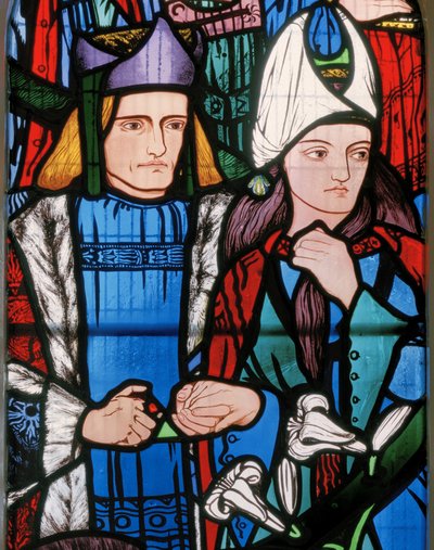 Salomón y la Reina de Saba de Edward Burne Jones