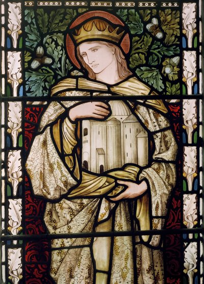 Salomón y el Templo de Edward Burne Jones