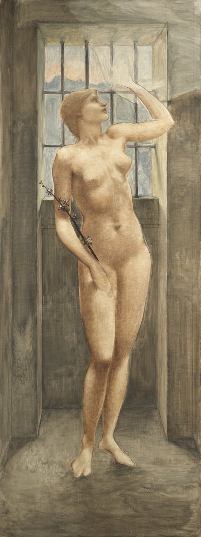 Spes, o Esperanza en prisión de Edward Burne Jones