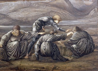 Estudio para Perseo y las Grayas, 1880 de Edward Burne Jones