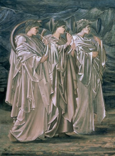 El desafío en el desierto, 1874-98 de Edward Burne Jones