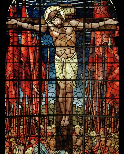 La Ventana de la Crucifixión (detalle) de Edward Burne Jones