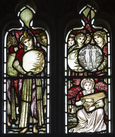 Los días de la creación, 1874 de Edward Burne Jones