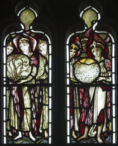 Los días de la creación, 1874 de Edward Burne Jones