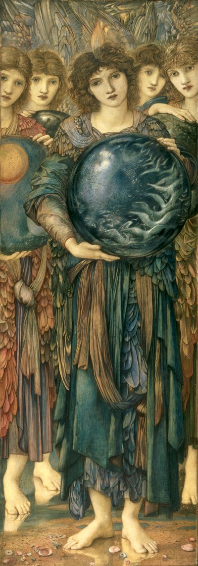 Los días de la creación: El quinto día, 1870-76 de Edward Burne Jones