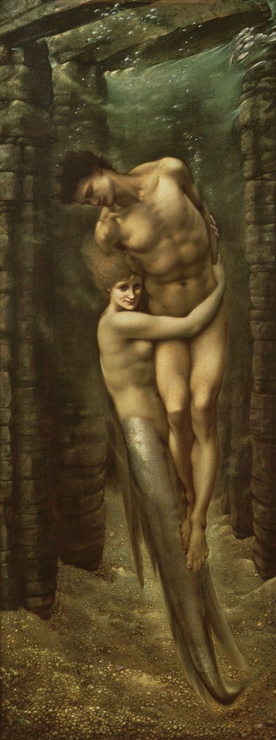 Las Profundidades del Mar, 1886 de Edward Burne Jones