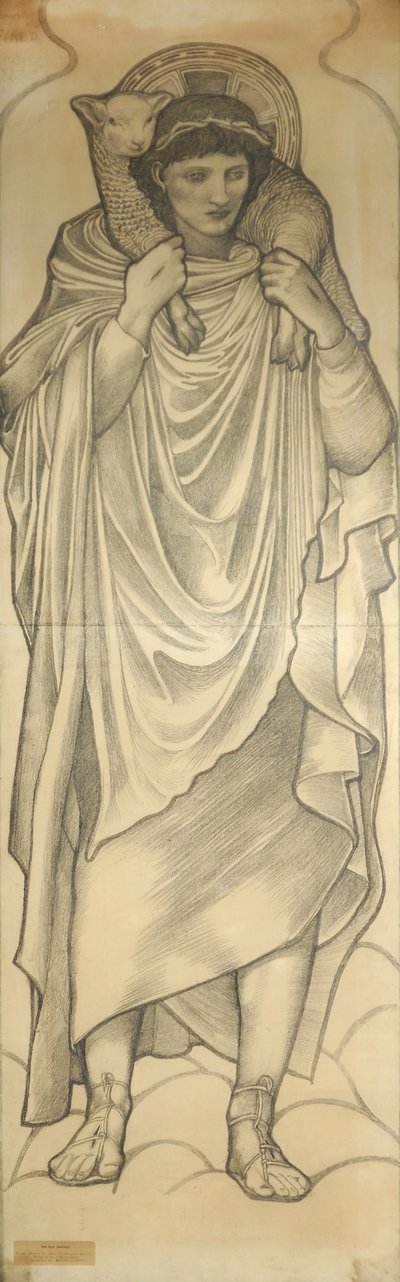 El Buen Pastor, 1880 de Edward Burne Jones